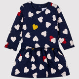 BABY GIRLS' HEART TUBIC DRESS