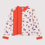 GIRLS' TUBE KNIT CARDIGAN