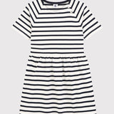 GIRLS' SAILOR STRIPED DRESS
