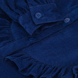 GIRLS' VELVET DRESS