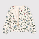 TODDLER GIRLS' FLORAL CARDIGAN