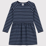 GIRLS' BRETON STRIPED DRESS