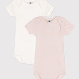 2 PACK BABIES' MILLERAIES S/S BODYSUITS